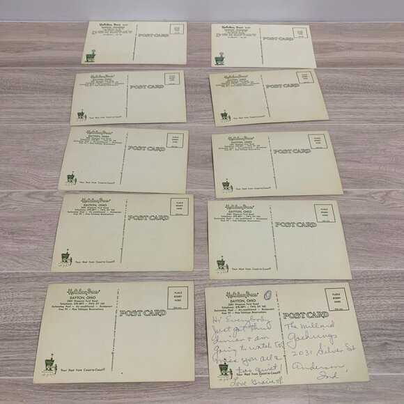 Vintage Holiday Inn Memphis/ Ohio Postcards Ephemera Lot Of 10 - Picture 4 of 8
